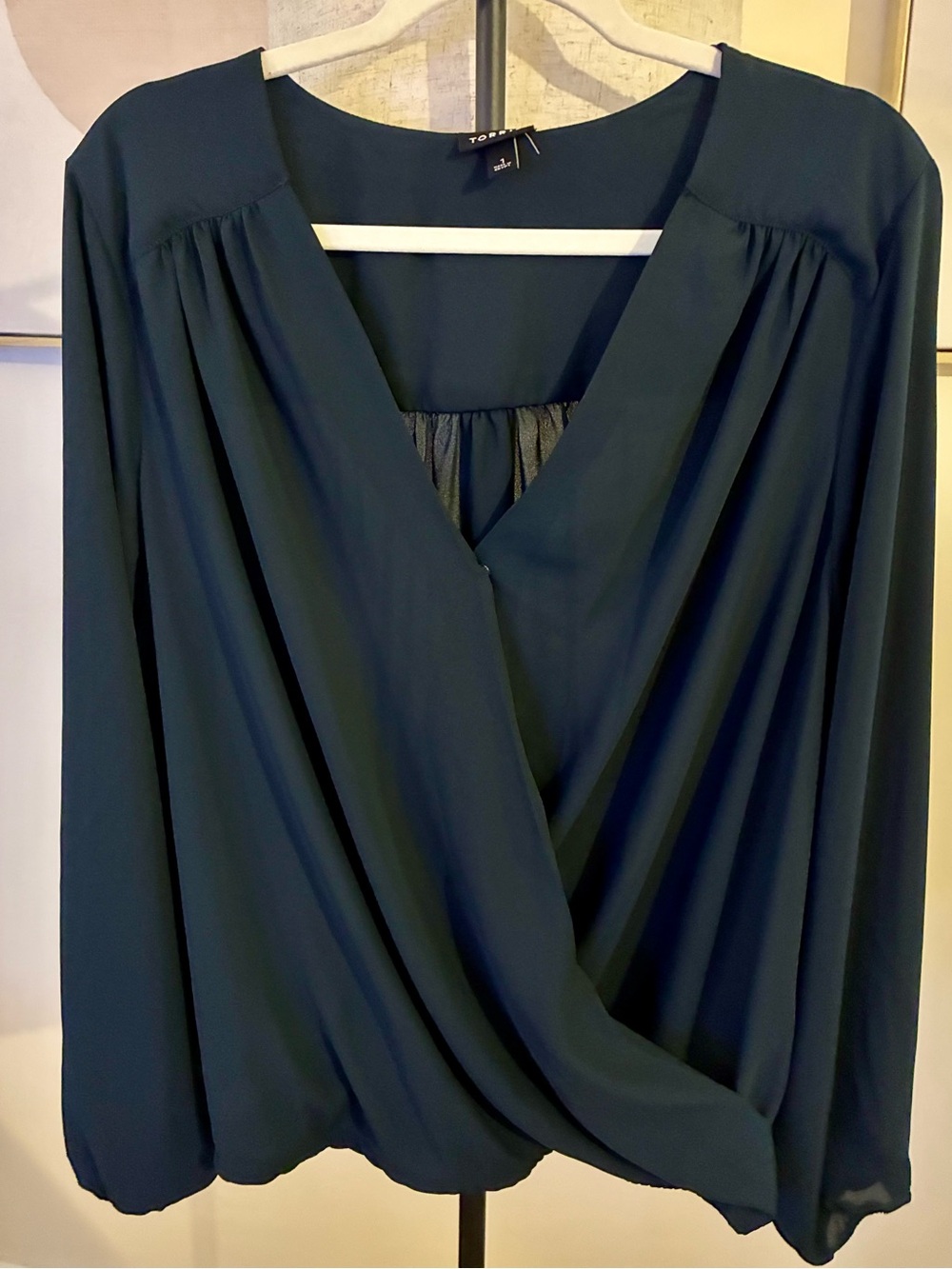 Torrid Hunter Green Blouse